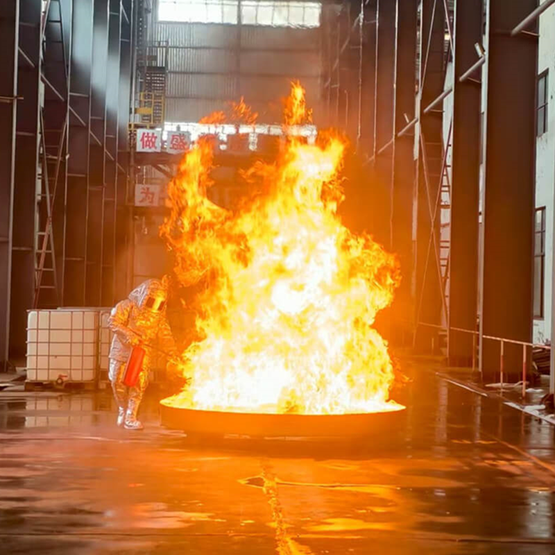 PLENT & SXFIREPRO Повні польові випробування нового продукту з піни пожежі